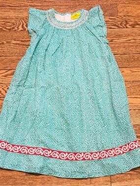 Roberta Roller Rabbit Sz 8 Smocked Dress